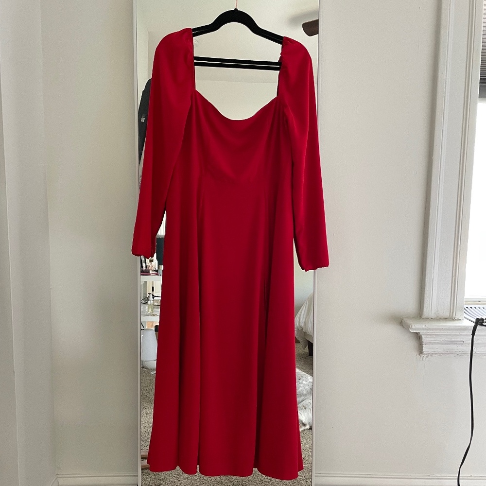 O.P.T. Lenon Dress in Red